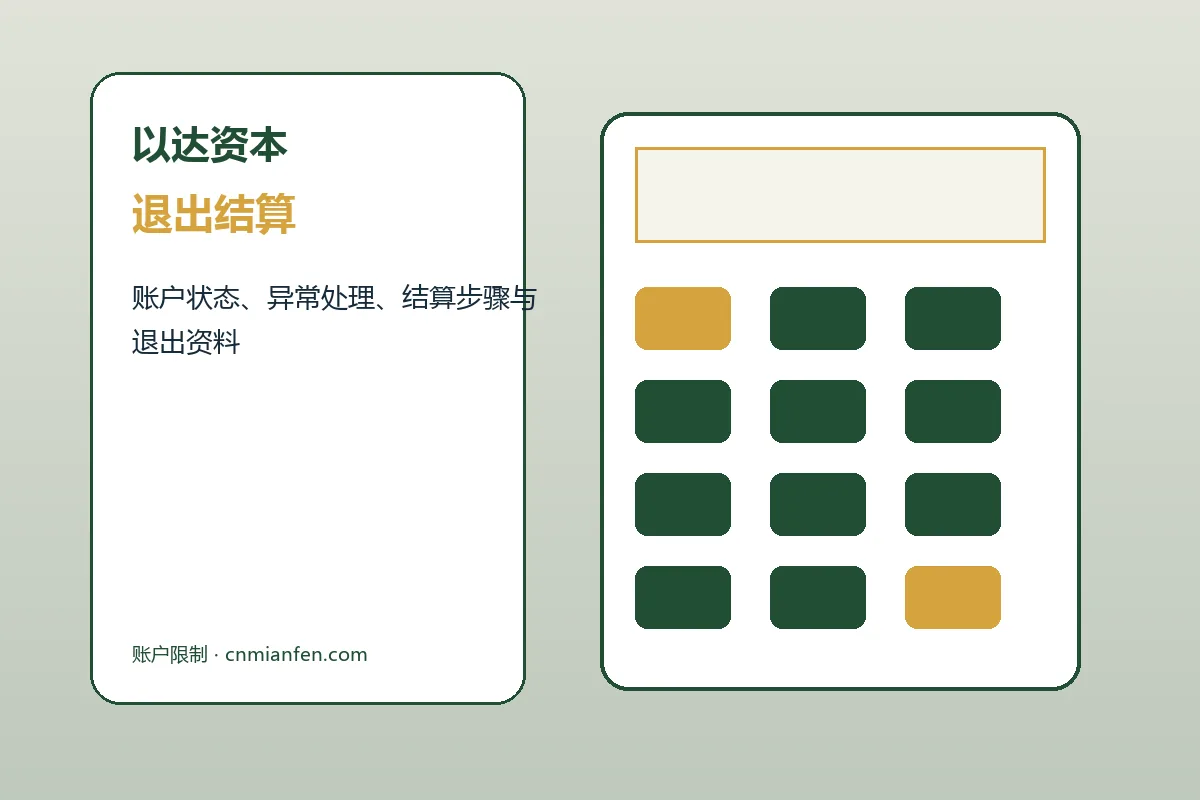 以达资本客户支持与服务流程示意